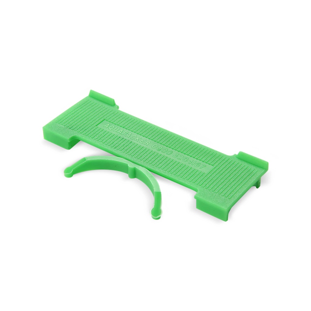 BROADFIX 7/7mm Green Aquapacker. Box of 2000