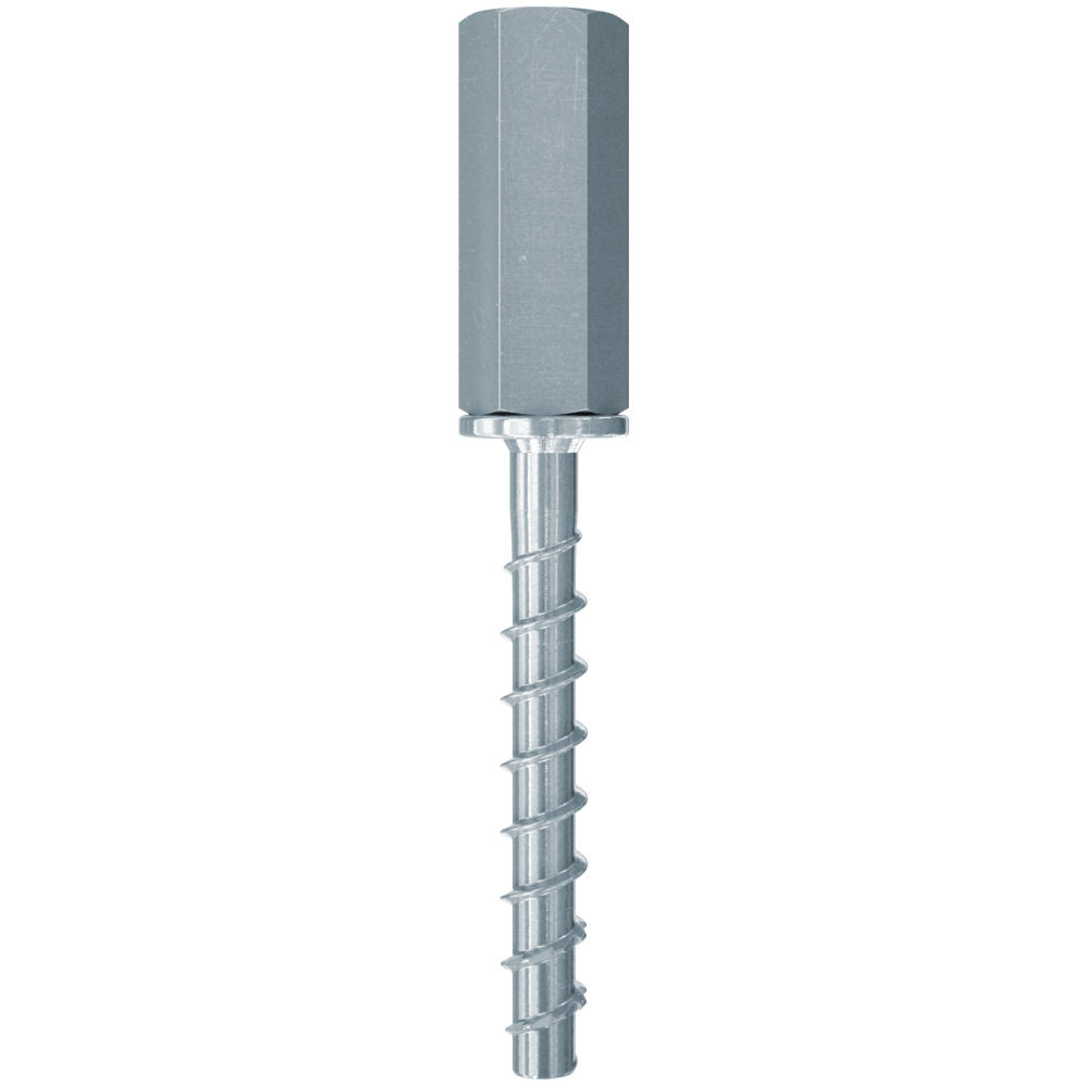 fischer ULTRACUT FBS II 6 x 55 M8/M10 I hex head with internal thread, zinc concrete screw [546401]