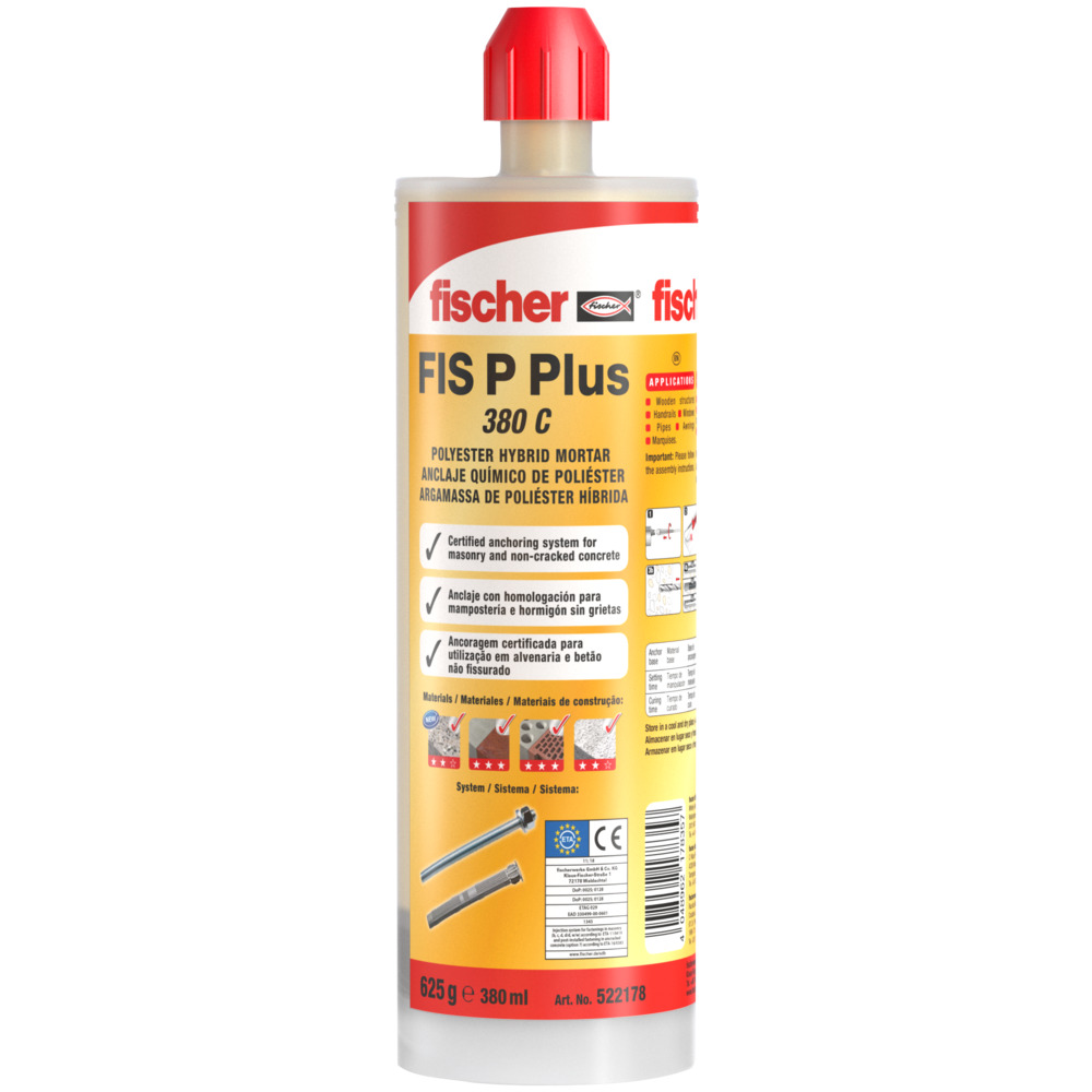 [522178] Chemical resin injection mortar fischer FIS P Plus 380 C