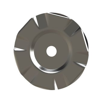 Insulation retainer disc 80mm A2 stainless ISA-S D