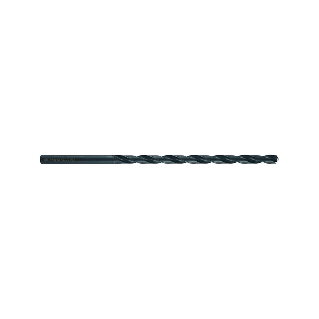 HSS long series ground jobber drill 5.0mm x 132mm