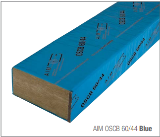 AIM OSCB 60/44 Blue 1000 x 75 x 6mm to suit a 50mm cavity c/w fixing clips and course wound screws