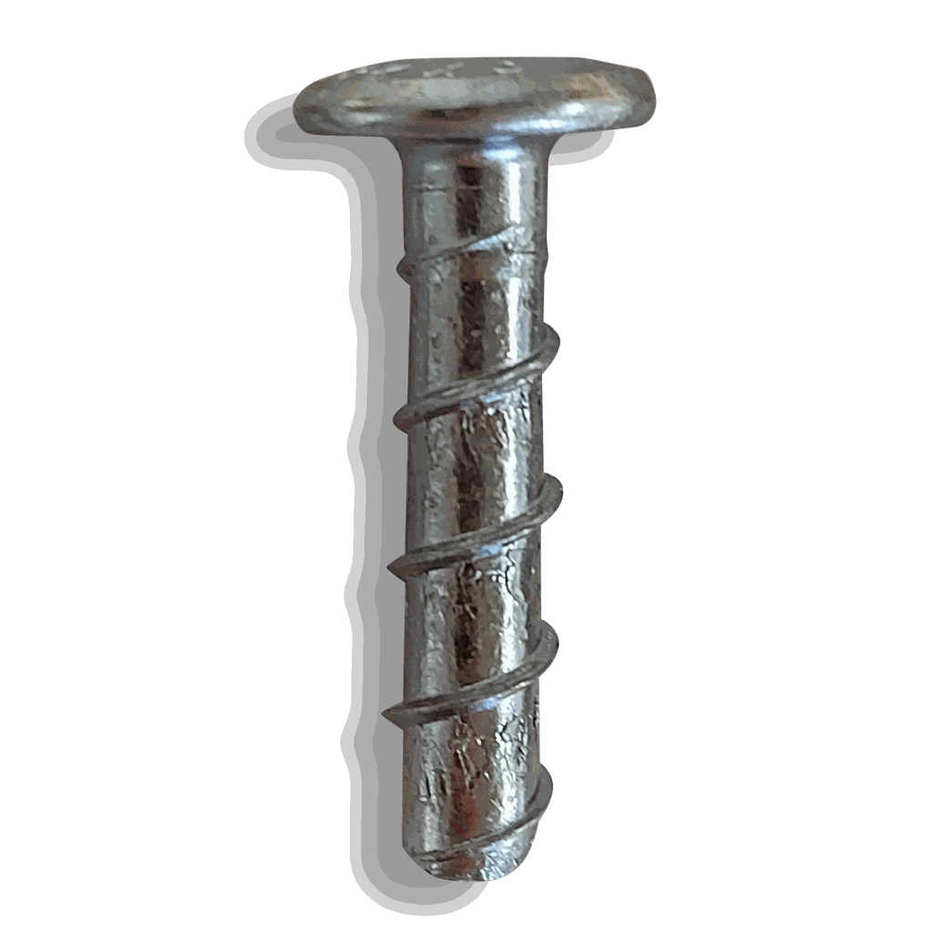 CFCS-L concrete screw 6 x 28 large pan head zinc plate TX30