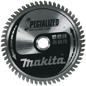 Makita Specialised Plunge Cutting Saw for Aluminium 165Dmm x 20B x 56T