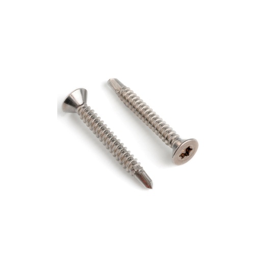 [C7504OLS-4-4.2*32] Countersunk head self drilling screw DIN 7504O light section A4 stainless 4.2 x 32 TX20