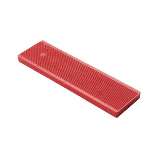 [102406] BROADFIX Flat Shims 100 x 24mm 6mm Red. Box of 1000