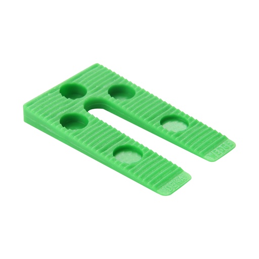 [WP1] BROADFIX Green Precision Wedges 45 x 77mm Green. Bag of 100